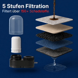QLEENA ecoFILTA - Beseitige 99,9% der Schadstoffe durch innovativen Filter