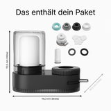 QLEENA ecoFILTA - Beseitige 99,9% der Schadstoffe durch innovativen Filter