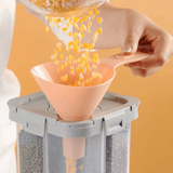 QLEENA HOPPER -  5 in 1 Küchentrichter für entspannteres Arbeiten