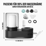 QLEENA ecoFILTA - Beseitige 99,9% der Schadstoffe durch innovativen Filter