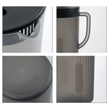 QLEENA AquaVital - Elegante Kanne für stilvollen Genuss (2700ml)