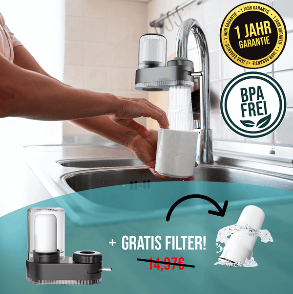QLEENA ecoFILTA - Beseitige 99,9% der Schadstoffe durch innovativen Filter